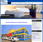 Die neue Webseite von Gübeli Sanitär AG, Hinwil